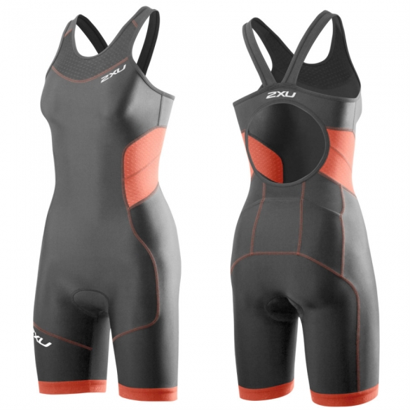 2XU Perform tri suit y-back women 2015 black-orange WT3188d  WT3188d